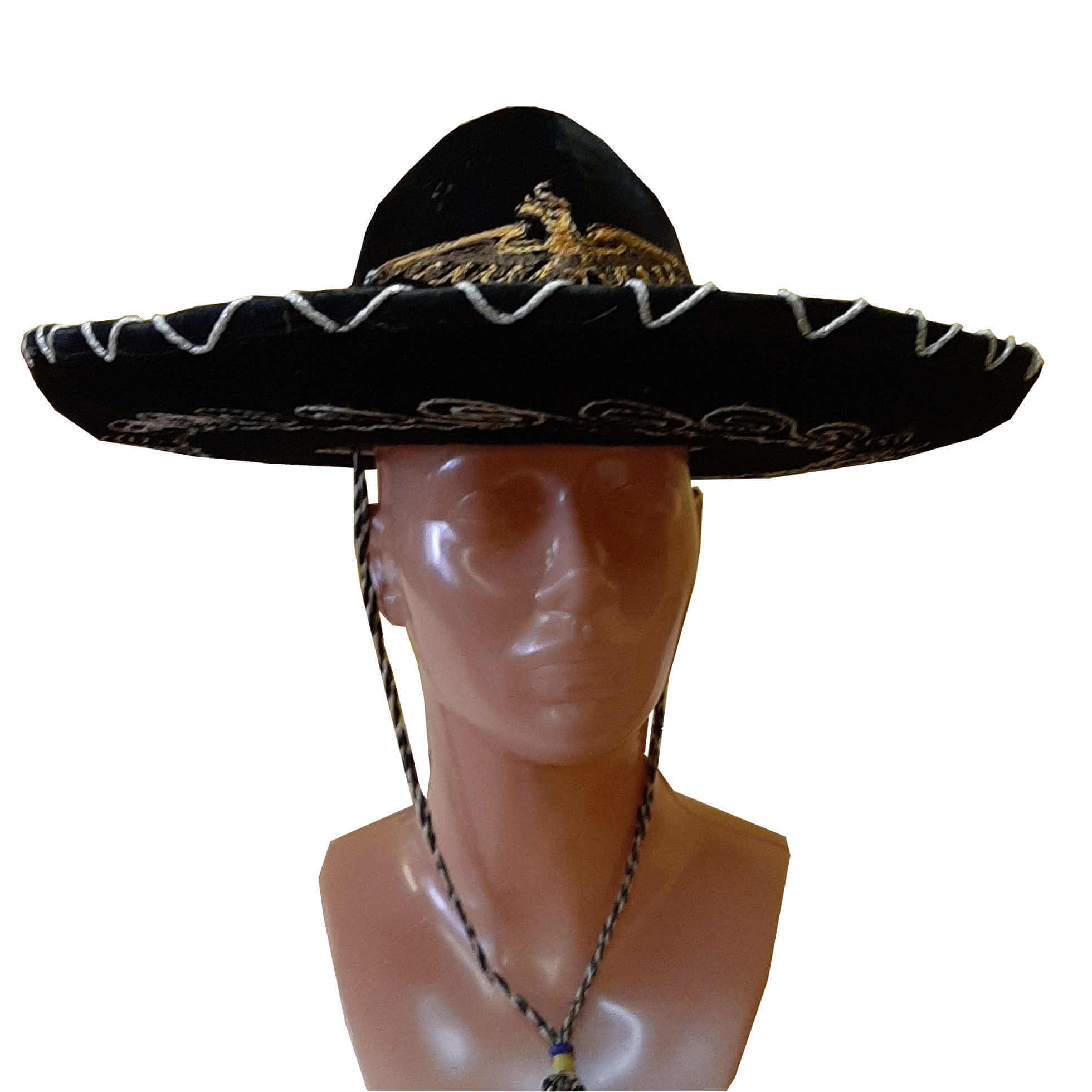 Meksikiečio- sombrero- skrybėlė. Karnavaliniu kostiumu nuoma Vilniuje - pasakunamai.lt
